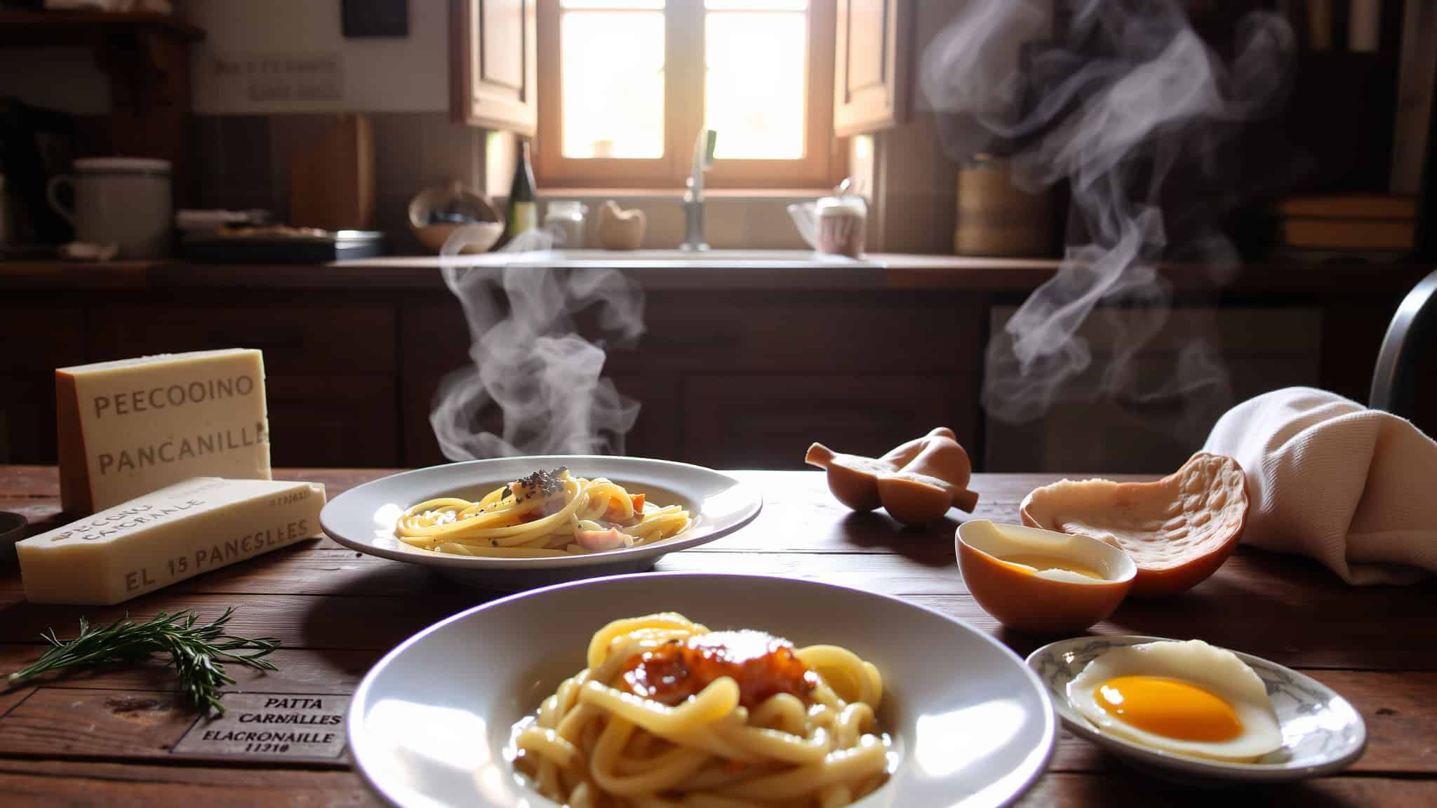 1. Pasta alla Carbonara